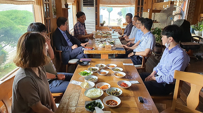 조선해양융합사업팀(스마트선박 관계자)소통 오찬 간담회  썸네일 이미지