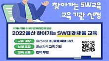 [포스터]SW미래채움_찾아가는 SW교육 교육기관 신청 썸네일 이미지